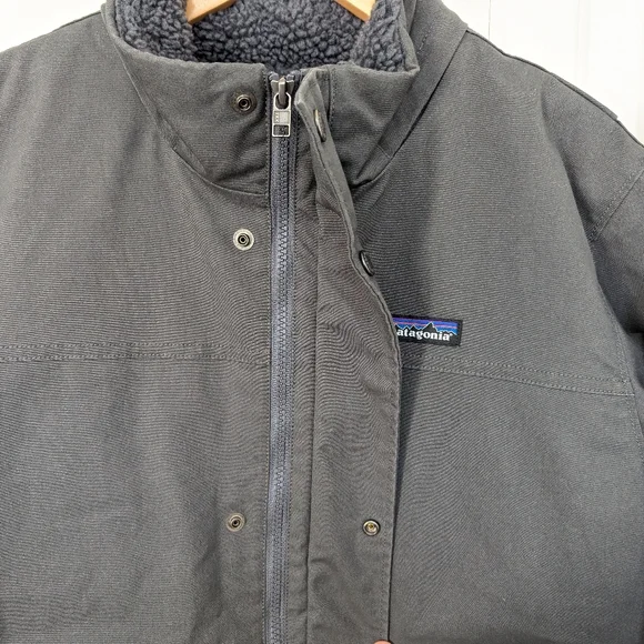 NWT Patagonia Mens Maple Grove Canvas Jacket Forge Grey Size M - Picture 8 of 16